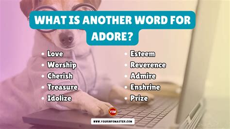 another word for adore